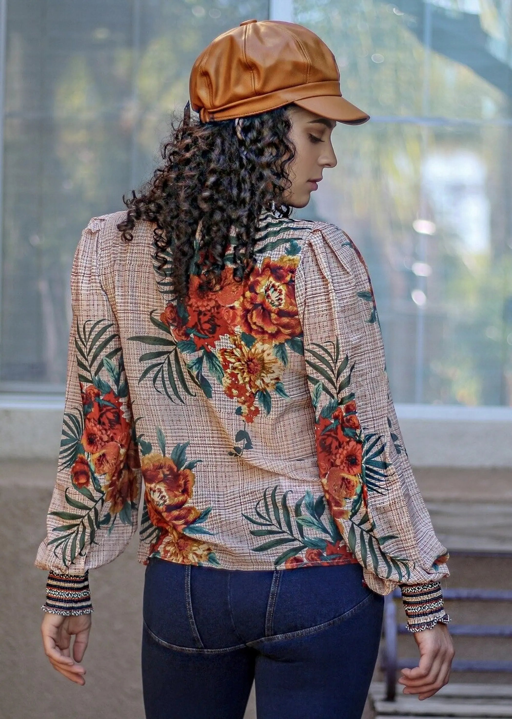 Lush Tropical Floral Top SurelyMine