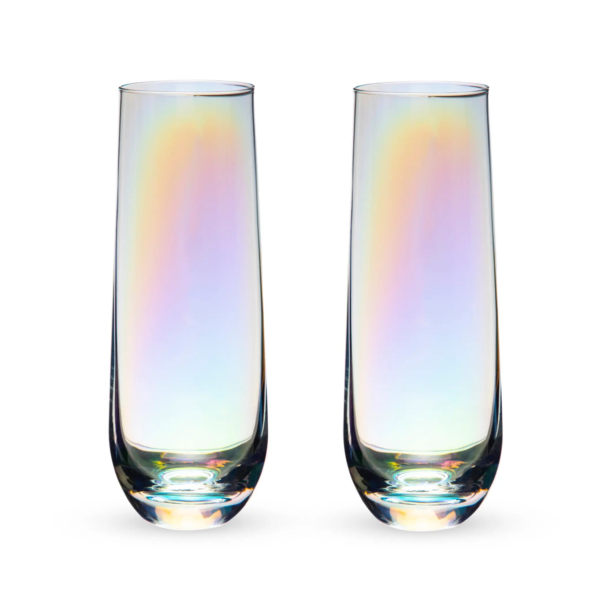 Luster Stemless Champagne Flute Set by Twine Twine