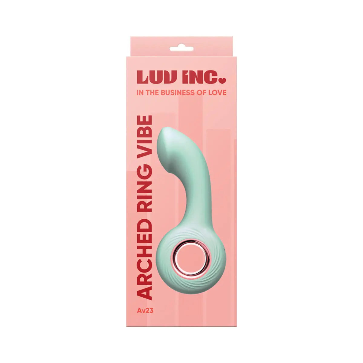 Luv Inc Av23: Arched Ring Vibe Green - GreatEagleInc