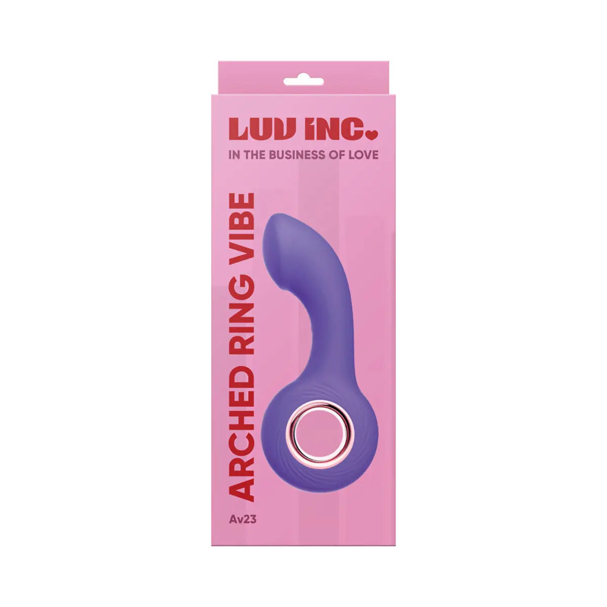 Luv Inc Av23: Arched Ring Vibe Purple - GreatEagleInc