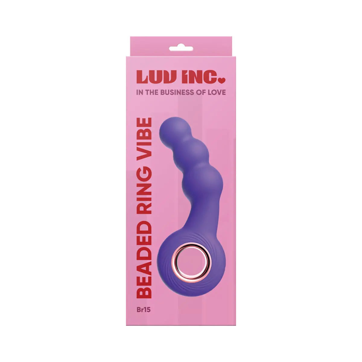 Luv Inc Br15: Beaded Ring Vibe Purple - GreatEagleInc
