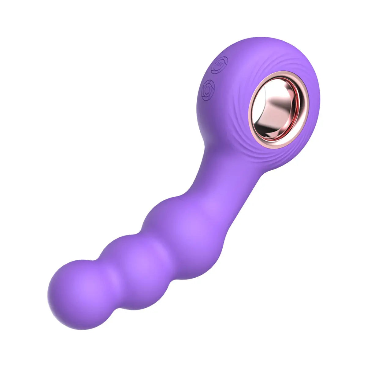Luv Inc Br15: Beaded Ring Vibe Purple - GreatEagleInc