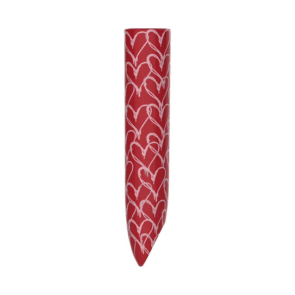 Luv Inc Hb82 Heart Bullet Vibrator Red Luv Inc