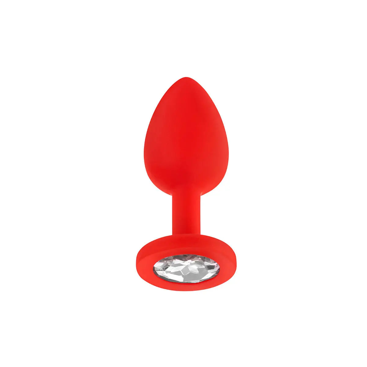 Luv Inc Jeweled Plug Small - Red Luv Inc