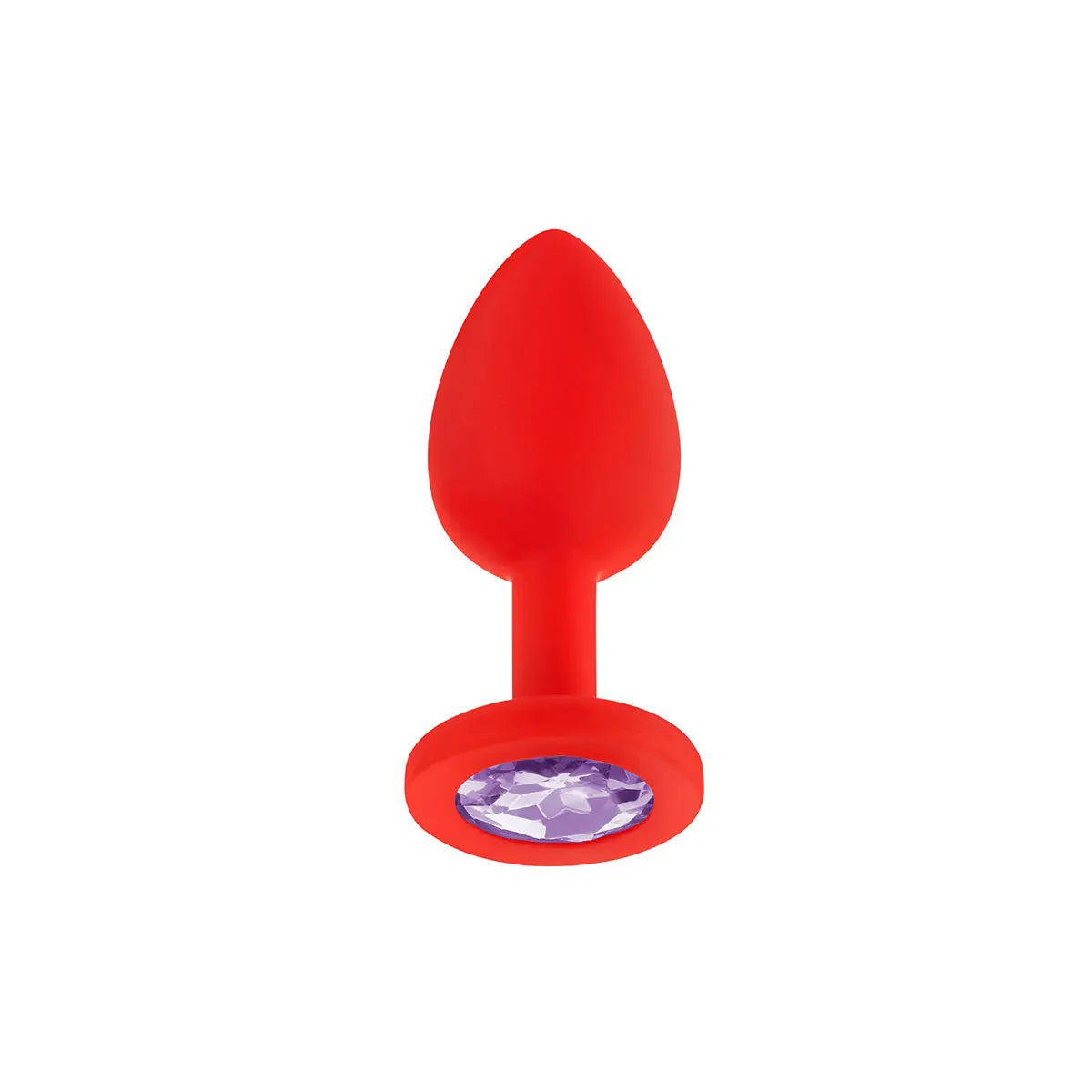 Luv Inc Jeweled Plug Small - Red Luv Inc