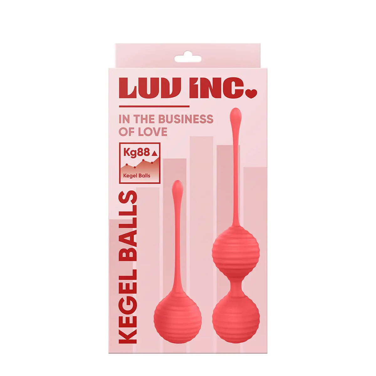Luv Inc Kegel Balls - Coral Luv Inc