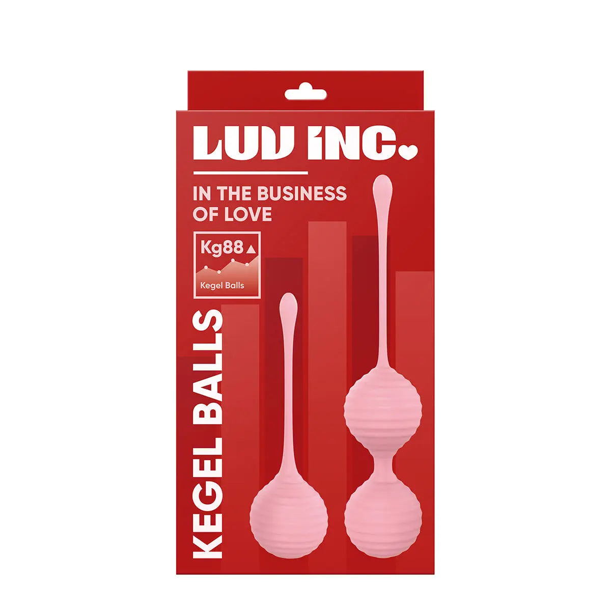 Luv Inc Kegel Balls - Light Pink Luv Inc