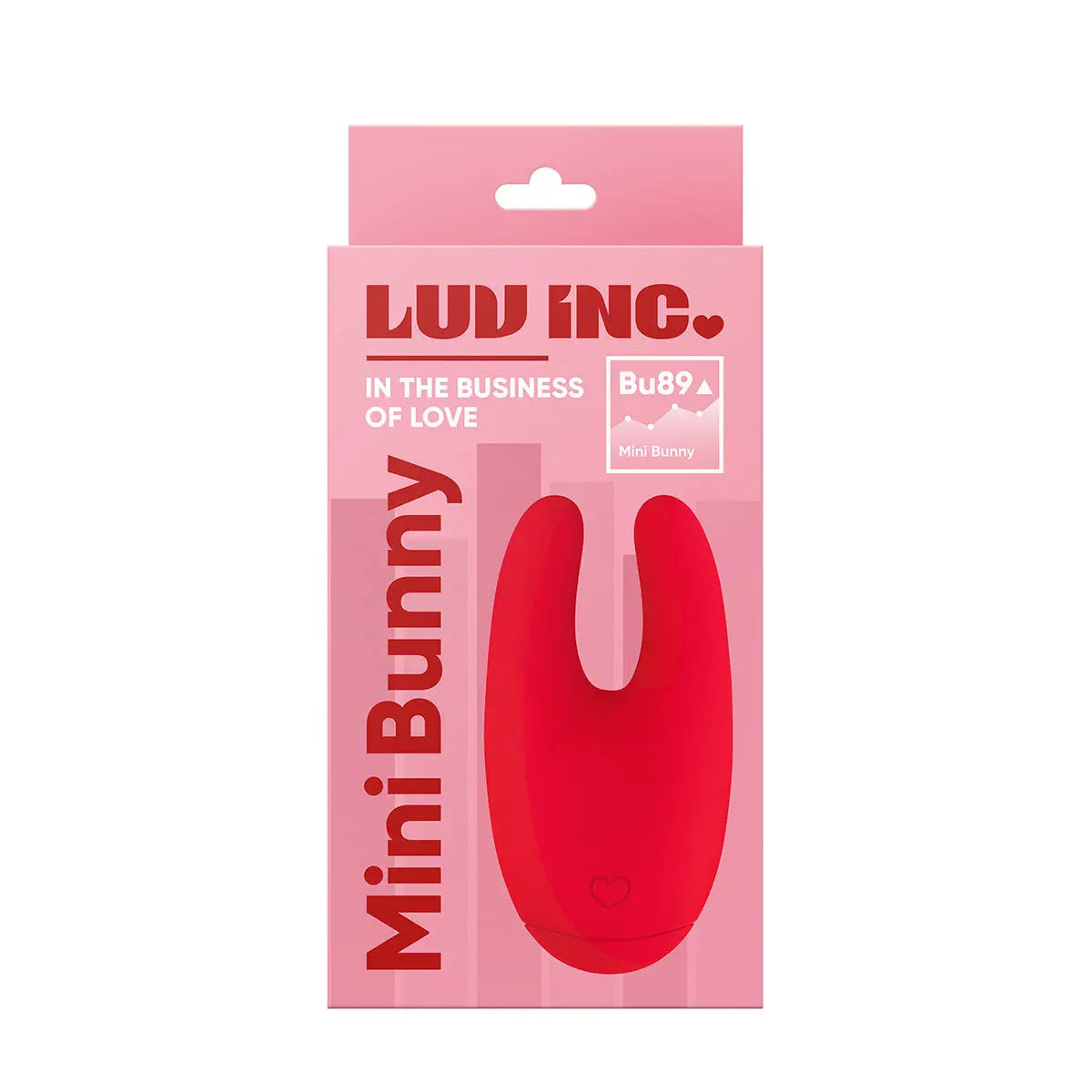 Luv Inc Mini Bunny - Red Luv Inc