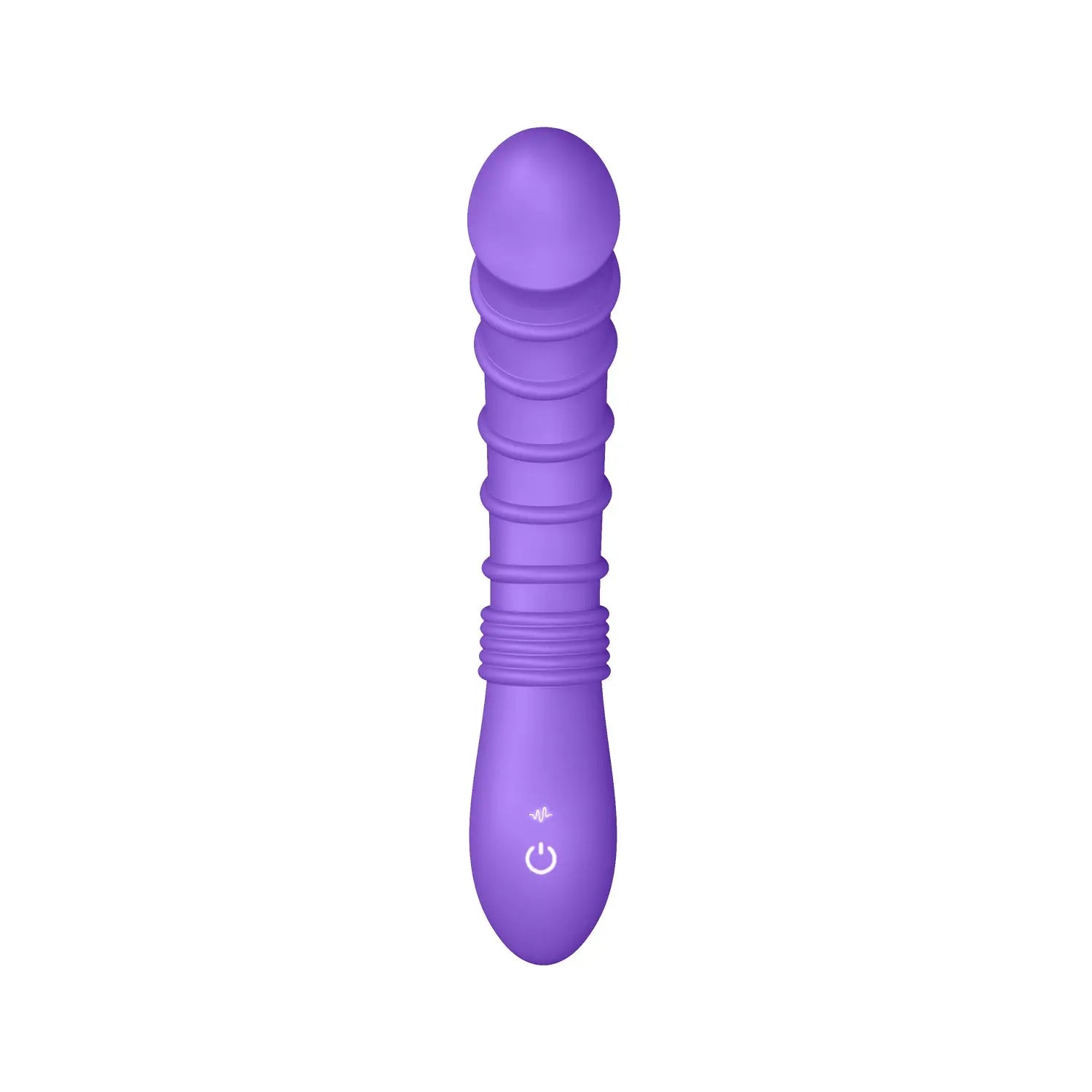 Luv Inc Rv21 Ribbed Vibrator Purple Luv Inc
