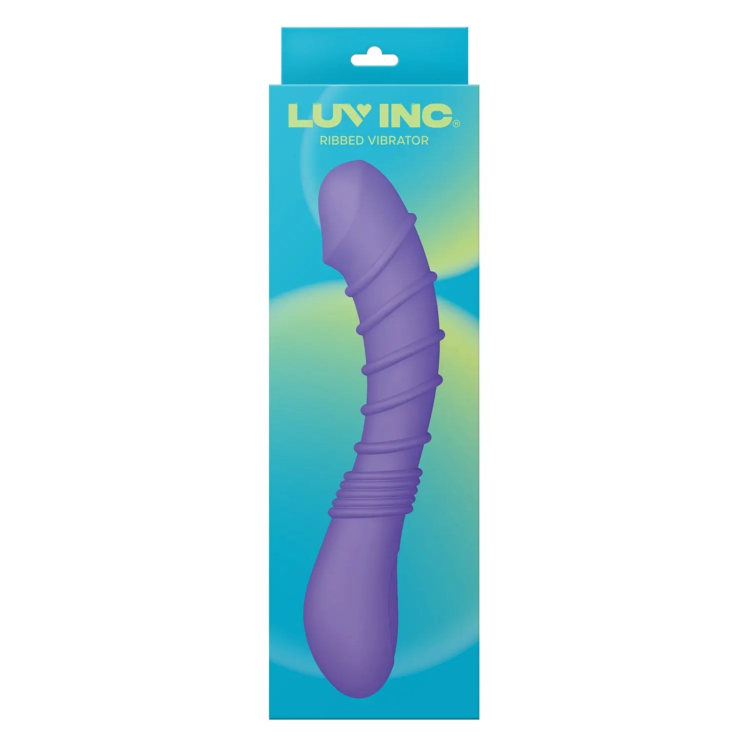 Luv Inc Rv21 Ribbed Vibrator Purple Luv Inc