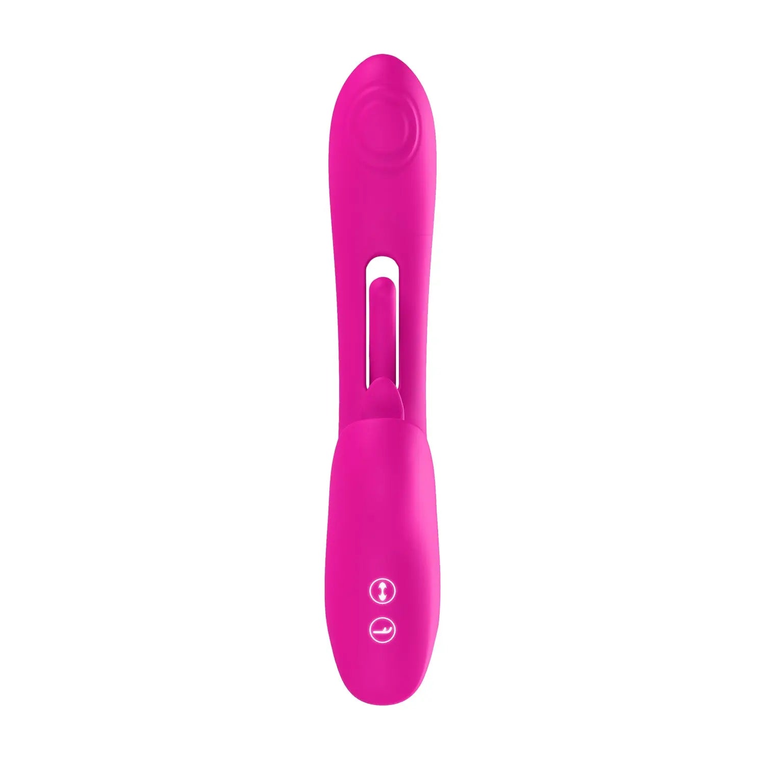 Luv Inc Tr46 Tapping Tongue Rabbit Vibrator Pink Luv Inc