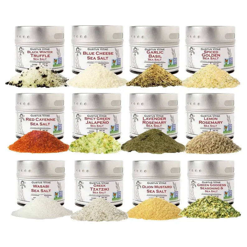 Luxury Infused Sea Salts Gift Gustus Vitae