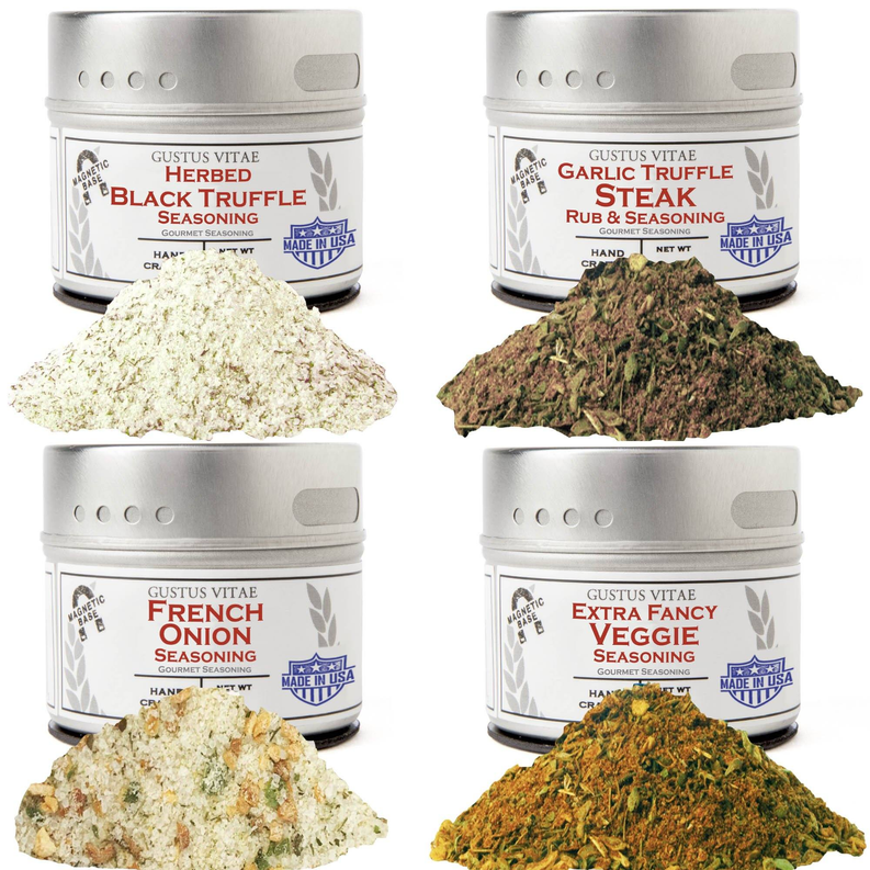 Luxury Protein & Fancy Truffled Side Seasonings Gustus Vitae