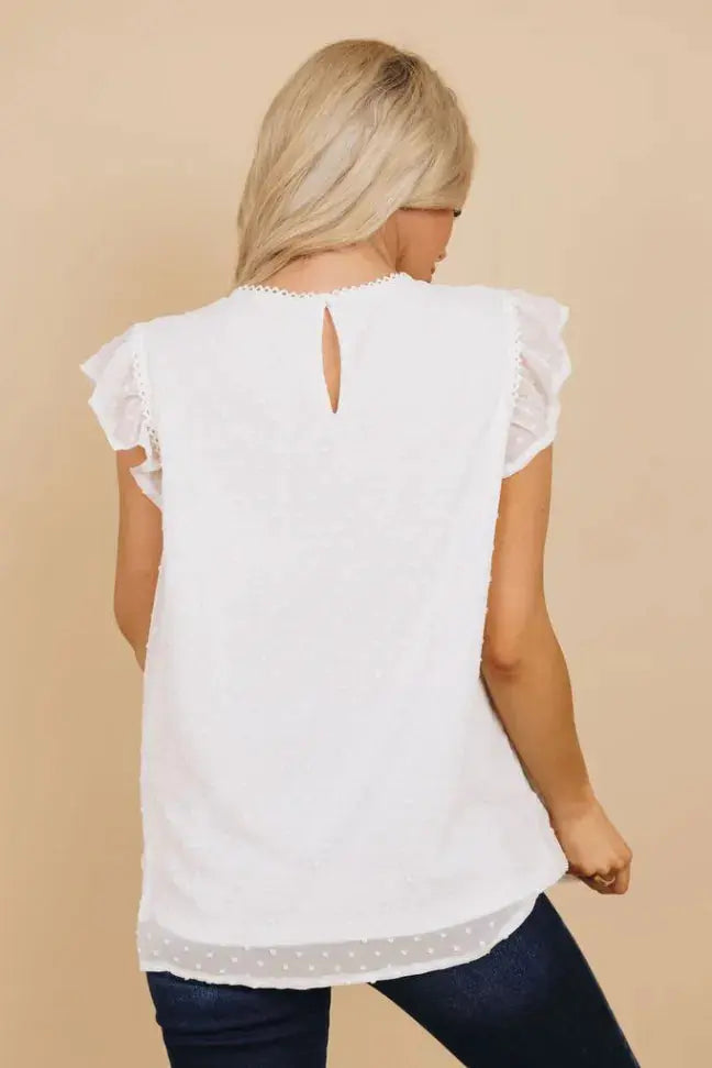 Lynn Polka Dot Top Stay Warm in Style