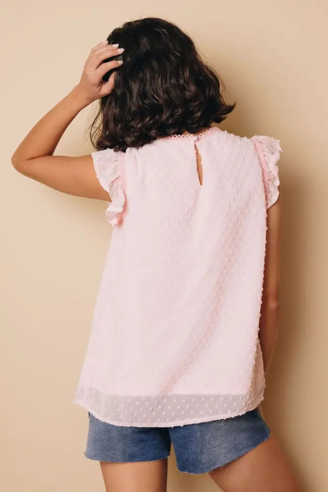 Lynn Polka Dot Top Stay Warm in Style