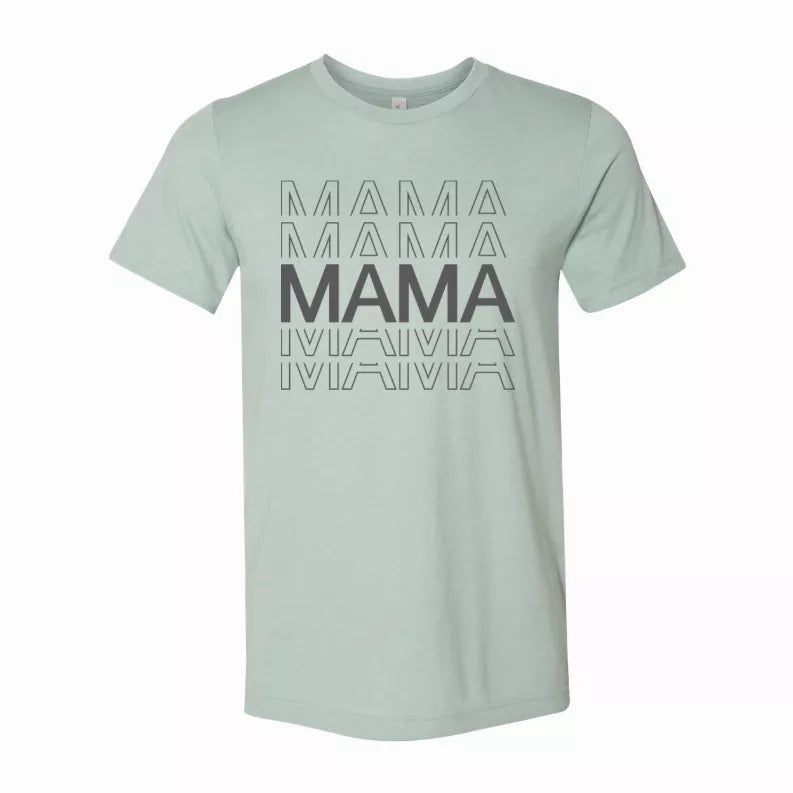 MAMA stacked T-Shirt Simply Inspired Creations