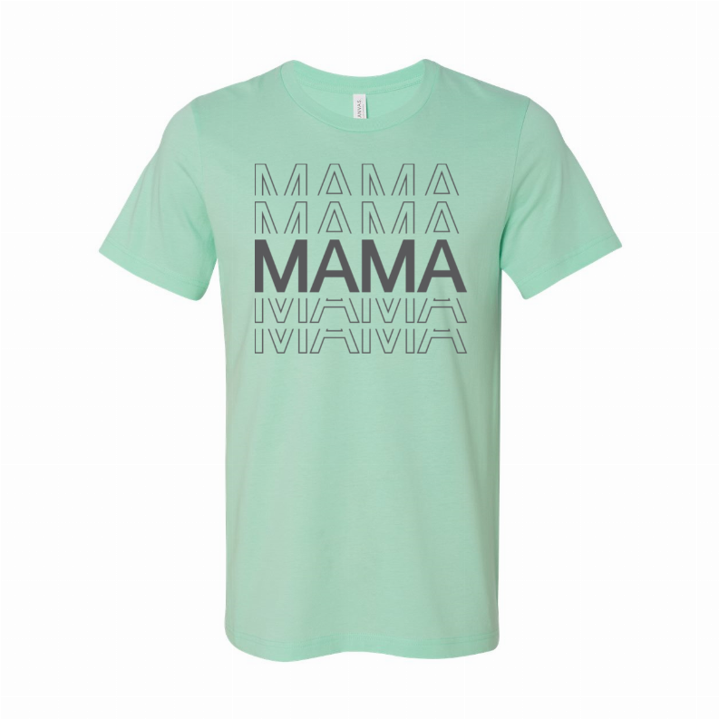 MAMA stacked T-Shirt Simply Inspired Creations