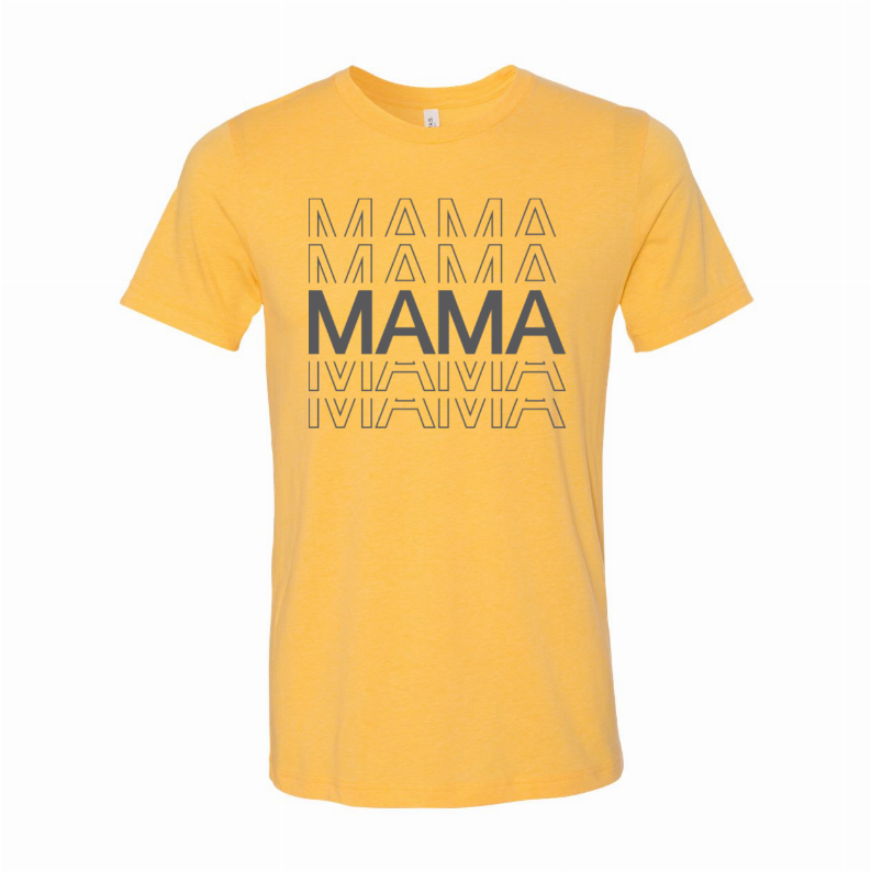 MAMA stacked T-Shirt Simply Inspired Creations