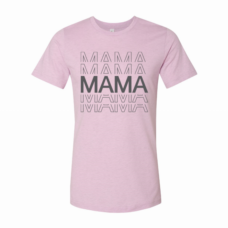 MAMA stacked T-Shirt Simply Inspired Creations