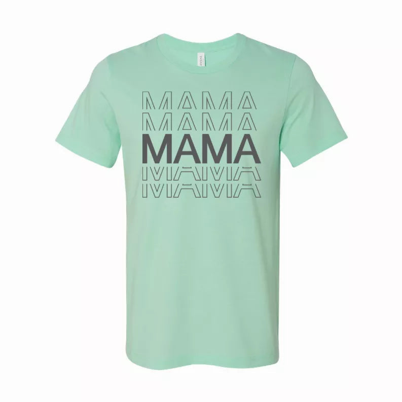 MAMA stacked T-Shirt Simply Inspired Creations