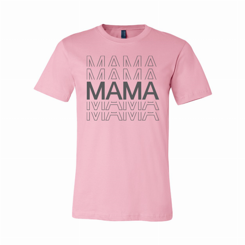 MAMA stacked T-Shirt Simply Inspired Creations