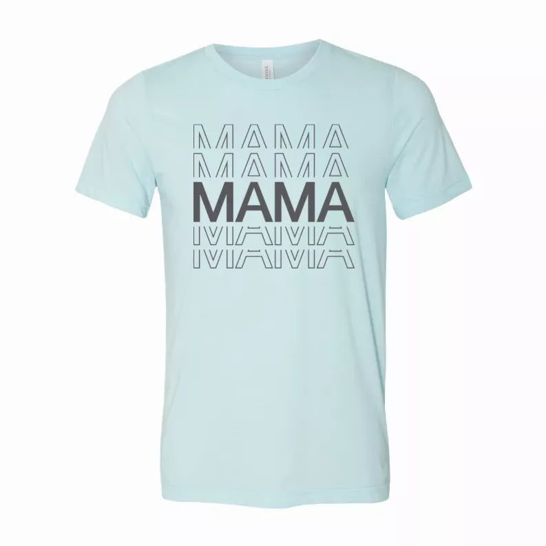 MAMA stacked T-Shirt Simply Inspired Creations