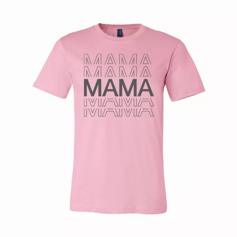 MAMA stacked T-Shirt Simply Inspired Creations