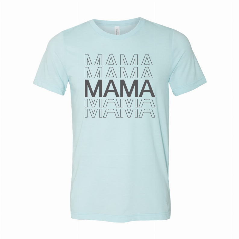 MAMA stacked T-Shirt Simply Inspired Creations