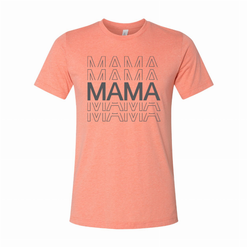 MAMA stacked T-Shirt Simply Inspired Creations