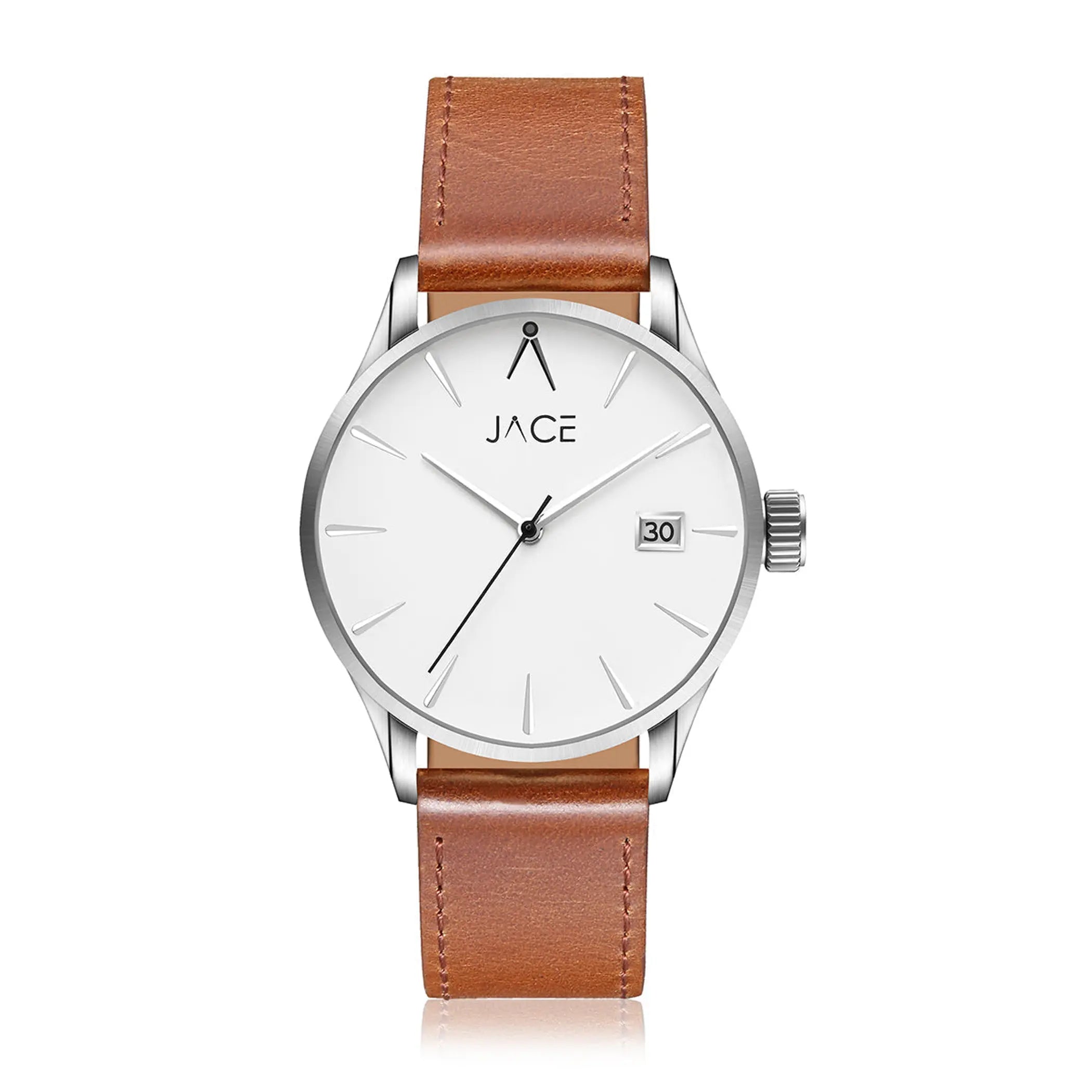 "MANTA" MENS LEATHER BAND WATCH Lurella Cosmetics