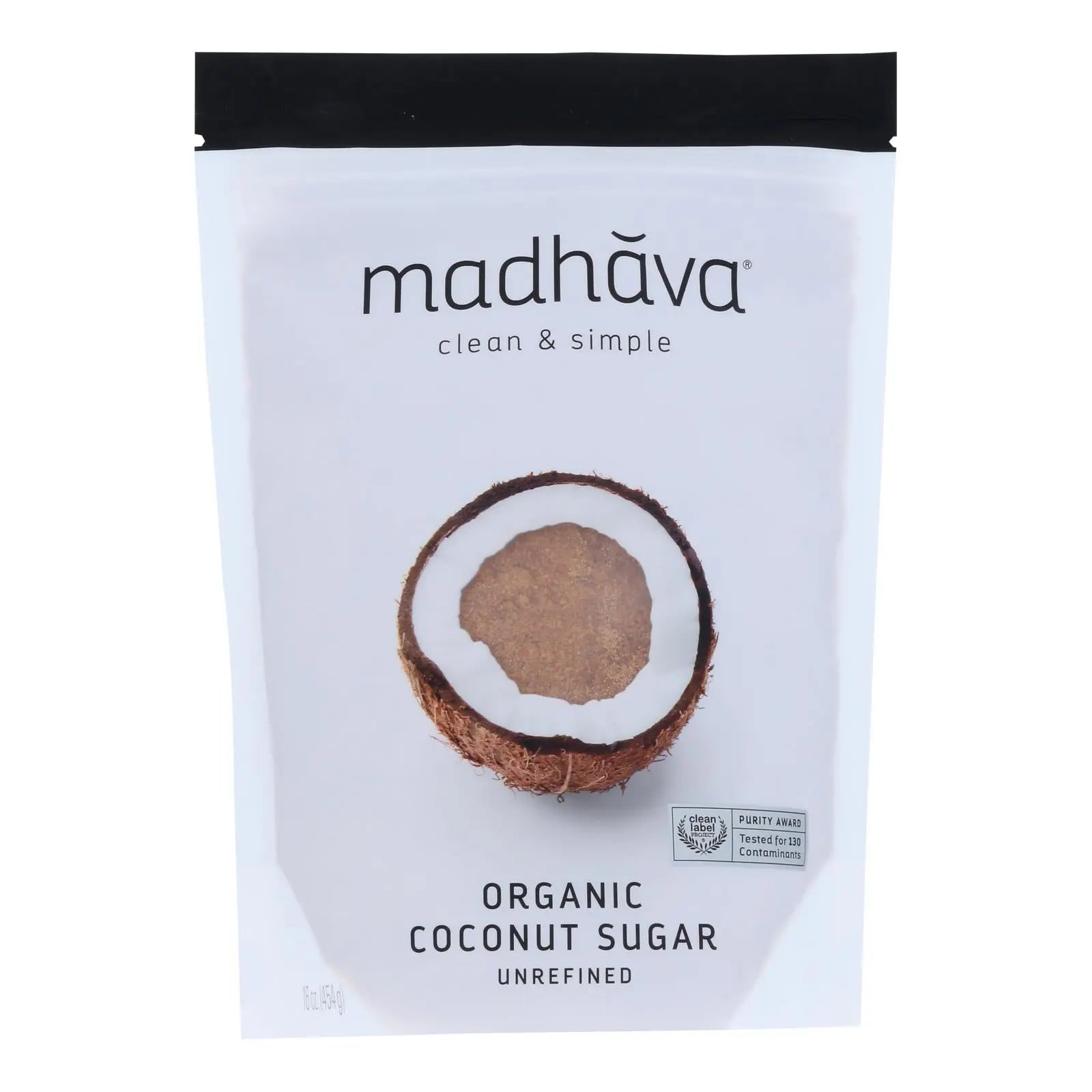 Madhava Honey Organic Coconut Sugar - Case Of 6 - 16 Oz. Madhava Honey