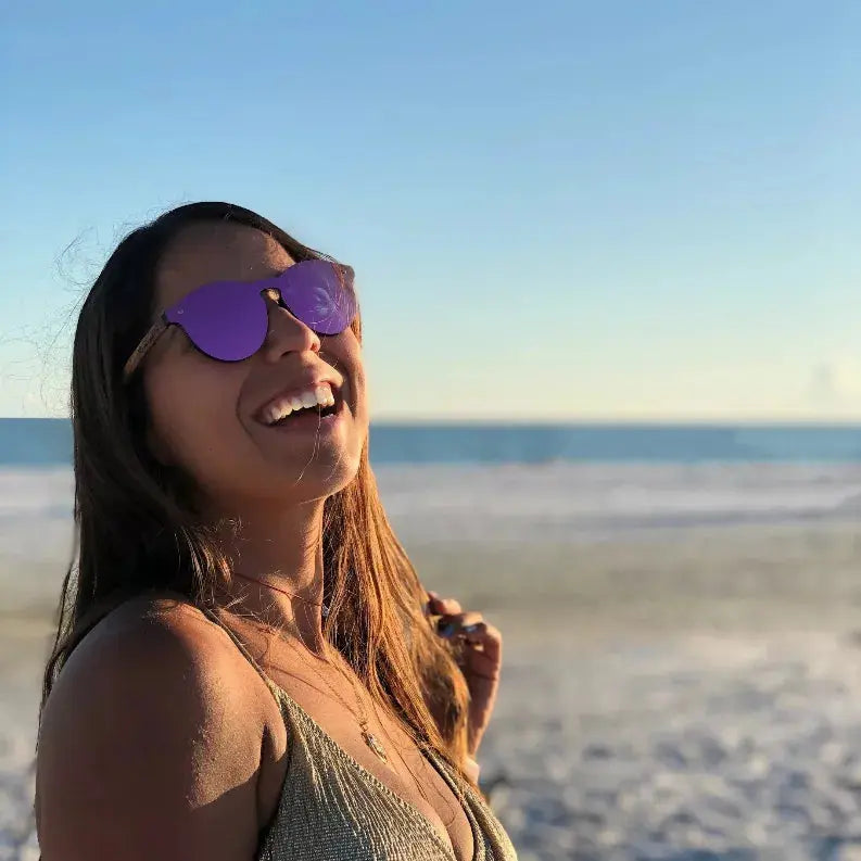 Madrid Round Bamboo Sunglasses Woodensun