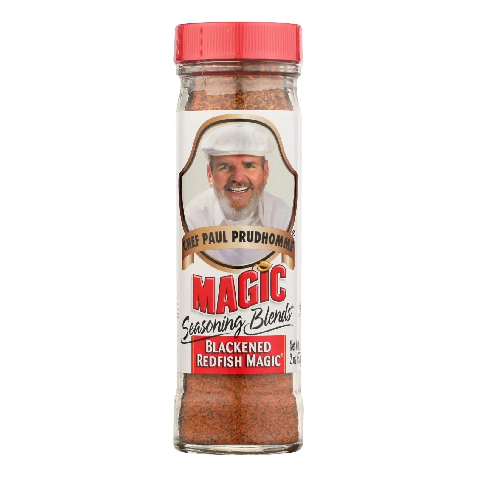 Magic Seasonings Chef Paul Prudhommes Magic Seasoning Blends - Blackened Redfish Magic - 2 Oz - Case Of 6 Magic Seasonings