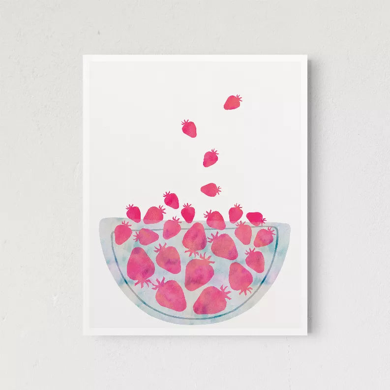 Magic Strawberries The Crafted Prints