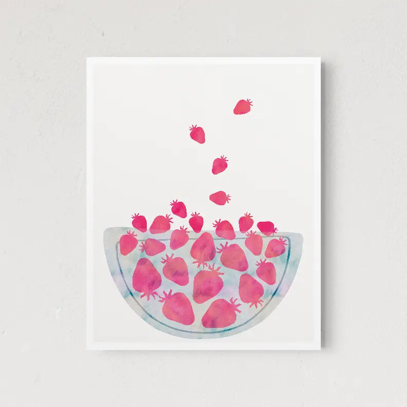 Magic Strawberries The Crafted Prints