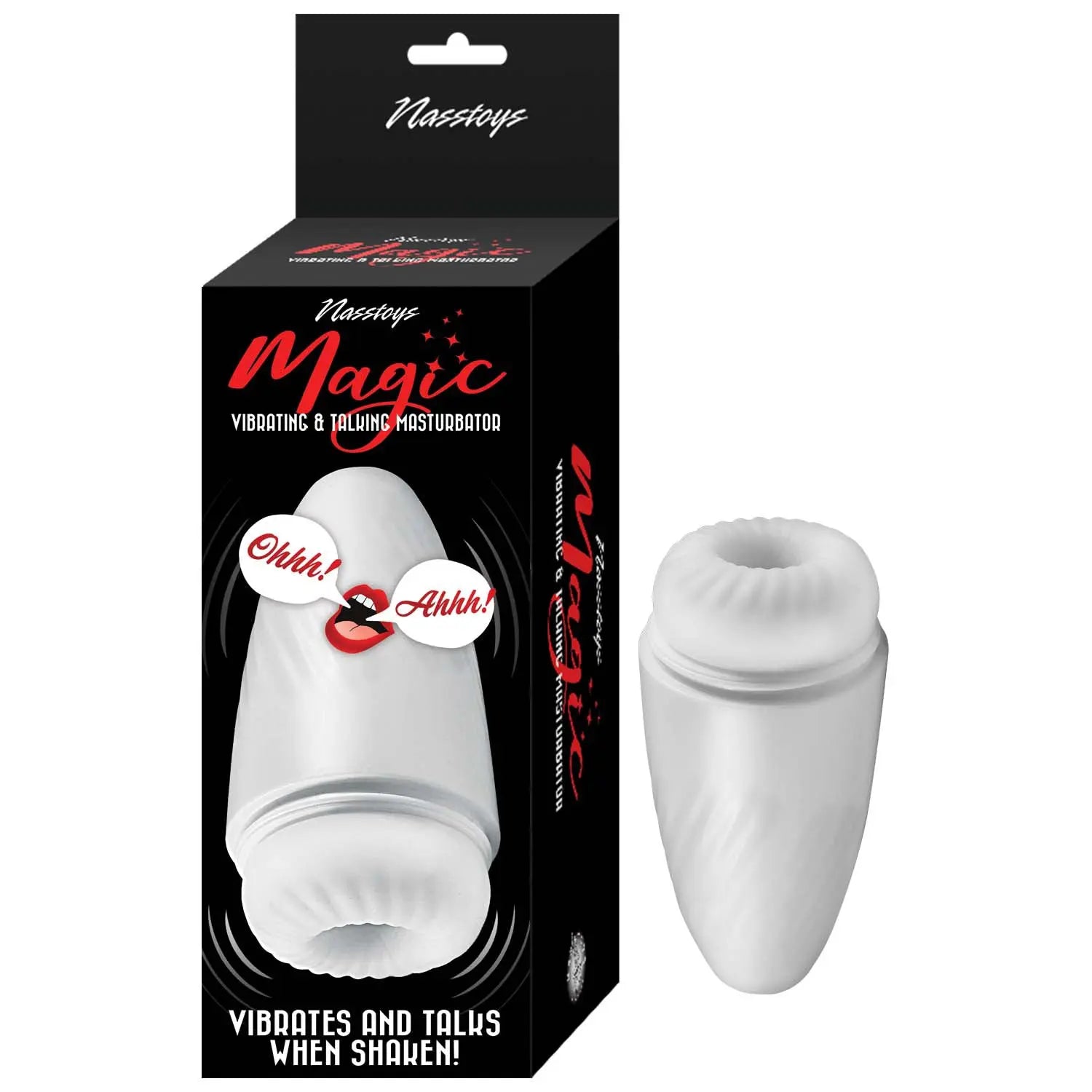 Magic Vibrating & Talking Mast White Nasstoys