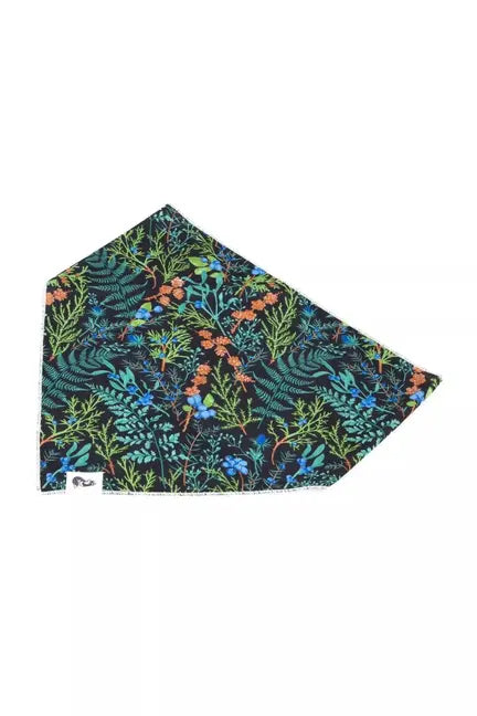 Magical Fern Forest Dog Bandana & Matching Keychain Aria the Fox