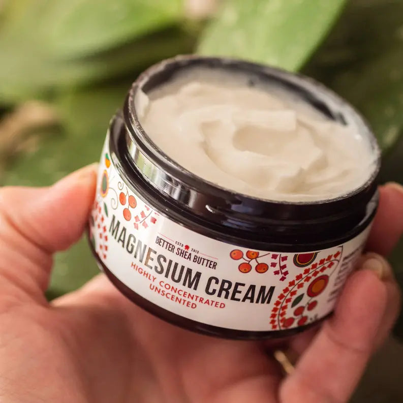 Magnesium Cream, Unscented | Highly Concentrated Better Shea Butter