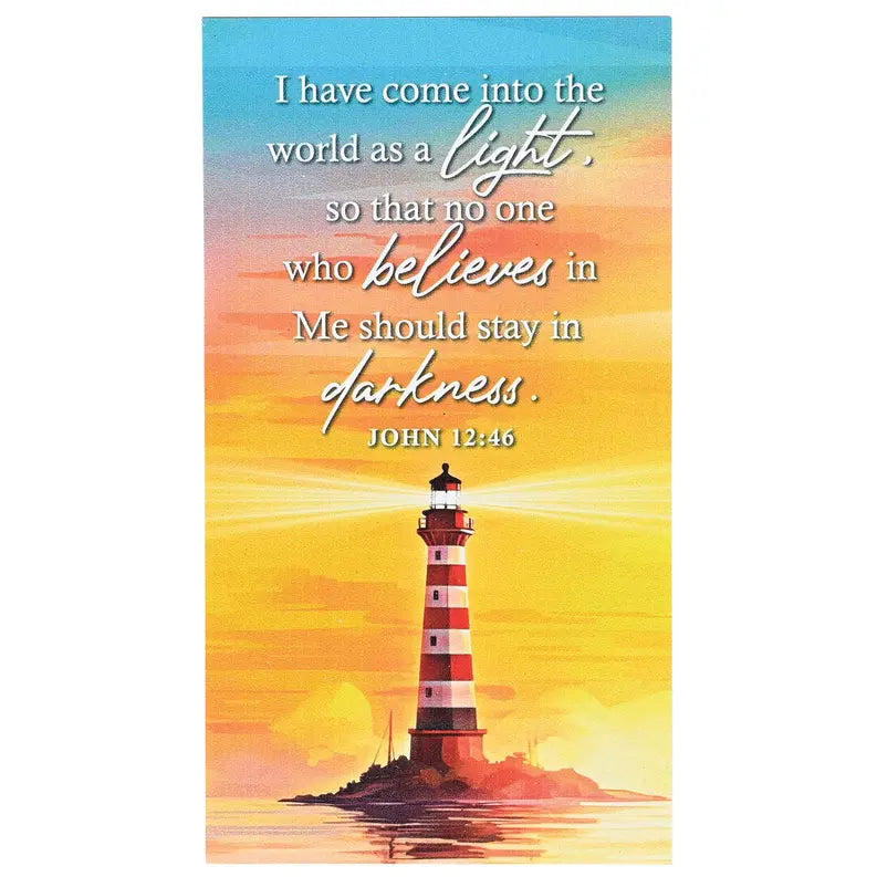 Magnet Lighthouse John 12:46 2.75x5 Dicksons Inc