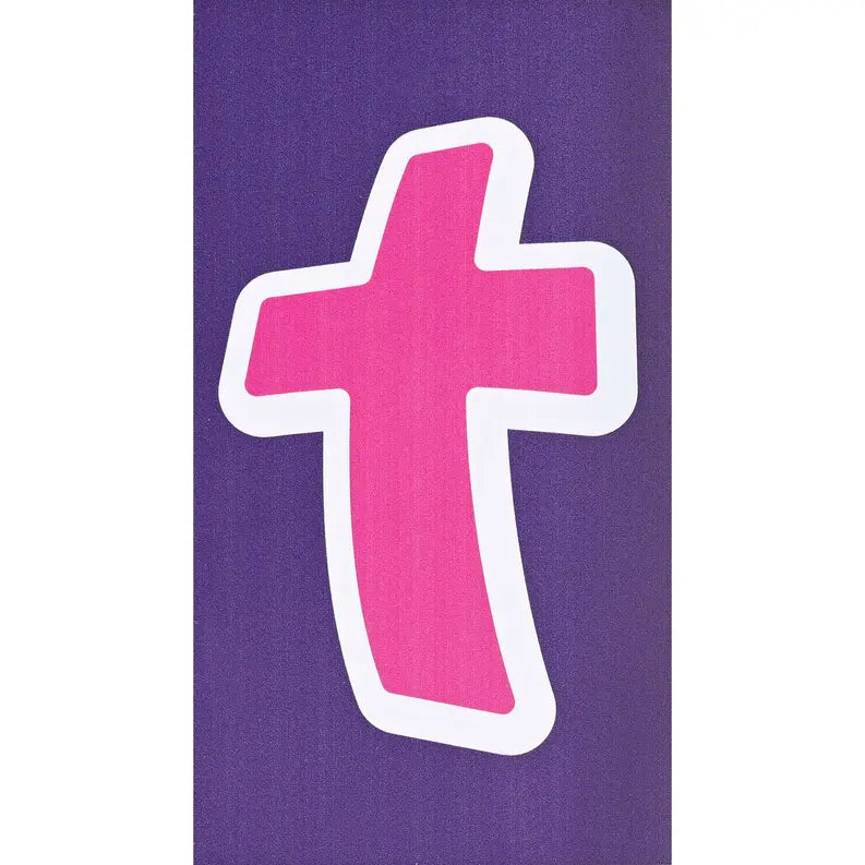 Magnet Pink Cross 2.75x5 Dicksons Inc