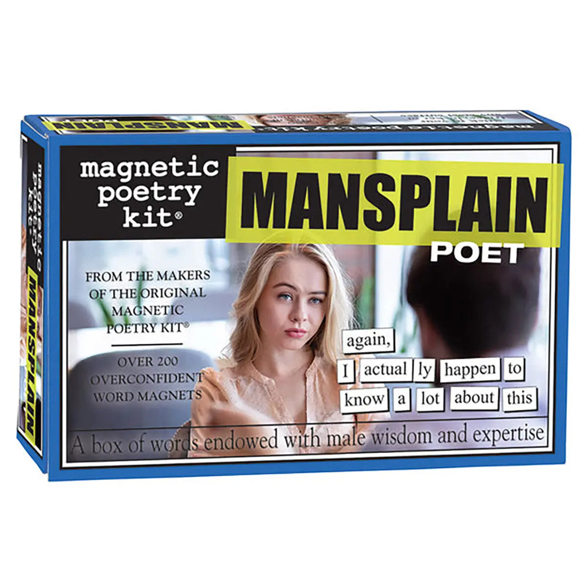 Magnetic Poetry Kit: Mansplain Edition Magnetic Poetry