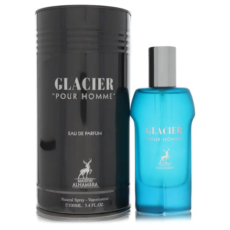 Maison Alhambra  Maison Alhambra Glacier Pour Homme by Maison Alhambra Eau De Parfum Spray 3.4 oz for Men for Fragrances for Men Maison Alhambra