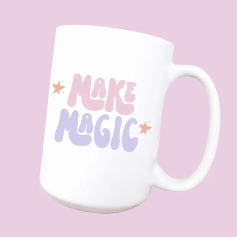 Make magic ceramic coffee mug Mug & Mini