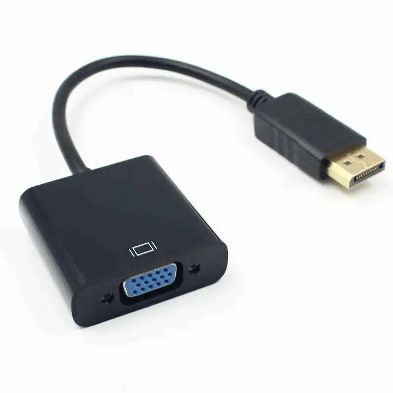Male-Display-Port-DP-to-VGA-Female-Adapter-Cable-Converter-For-Projector-DTV-TV-HDVD-Player-1080P-GreatEagleInc-334224327