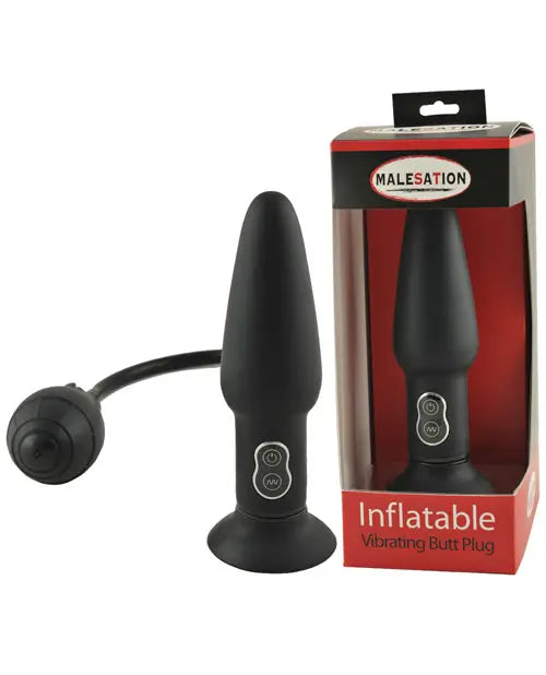 Malesation Vibrating Inflatable Butt Plug St Rubber Gmbh