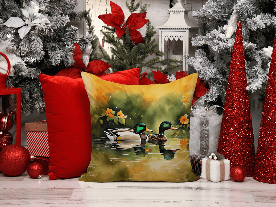 Mallard Pair of Pot Holders Caroline's Treasures
