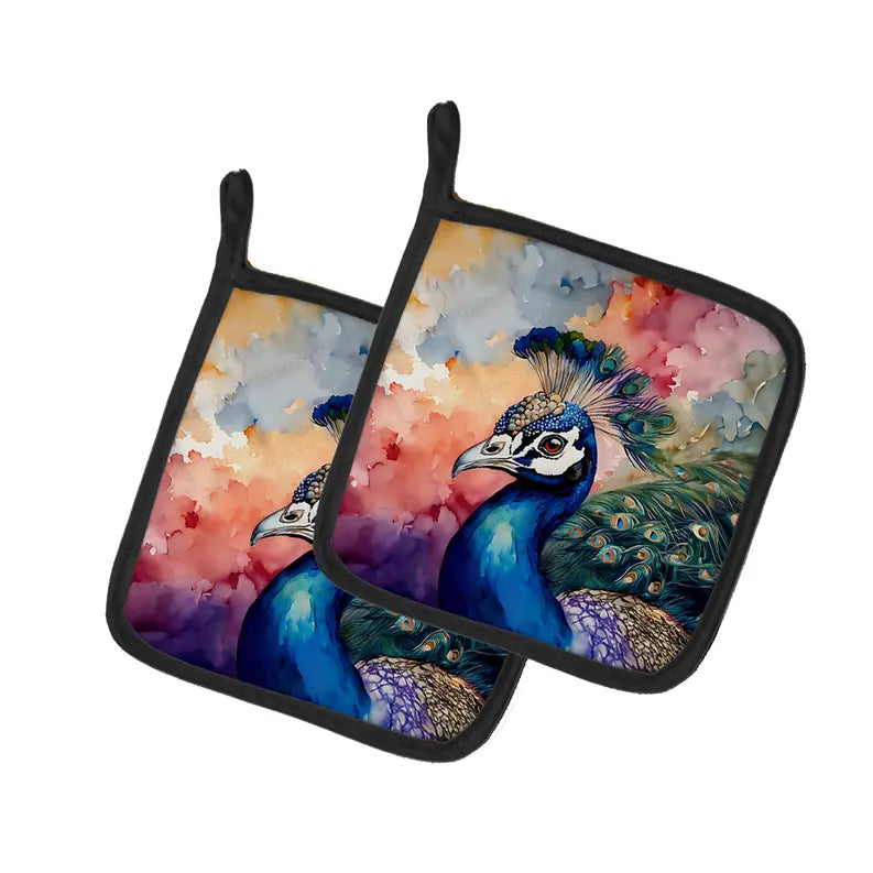 Mallard Pair of Pot Holders Caroline's Treasures