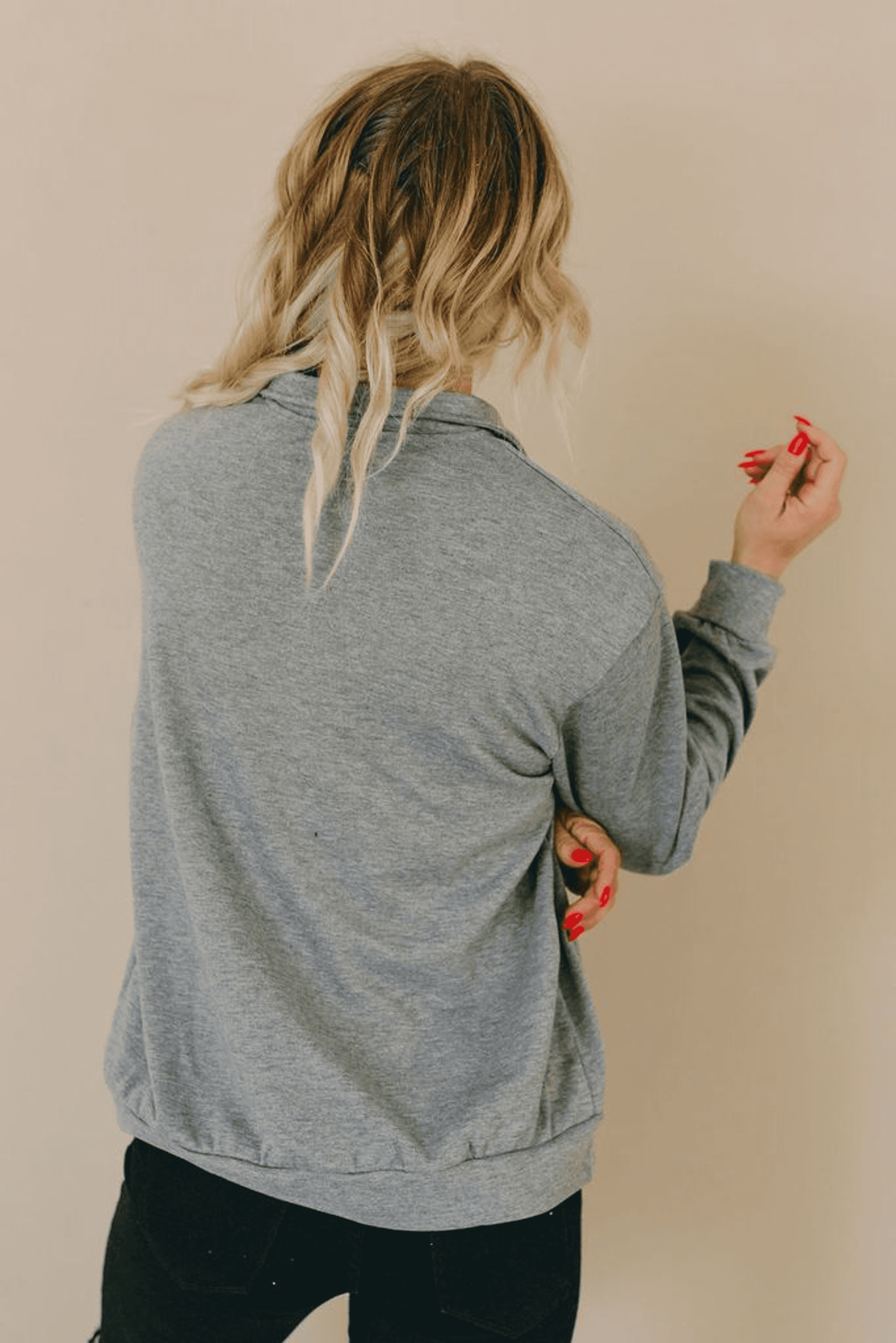Mama Half Zip Sweatshirt Stay Warm in Style