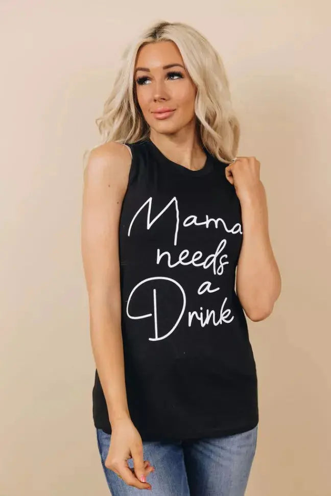 Mama Needs A Drink Tank Stay Warm in Style