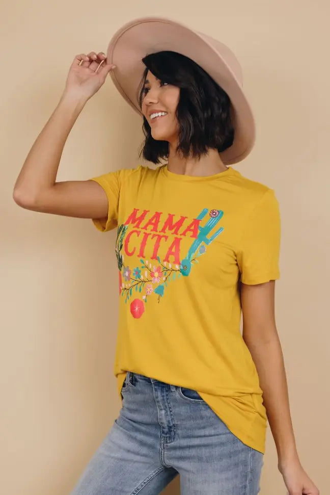 Mamacita Tee Stay Warm in Style